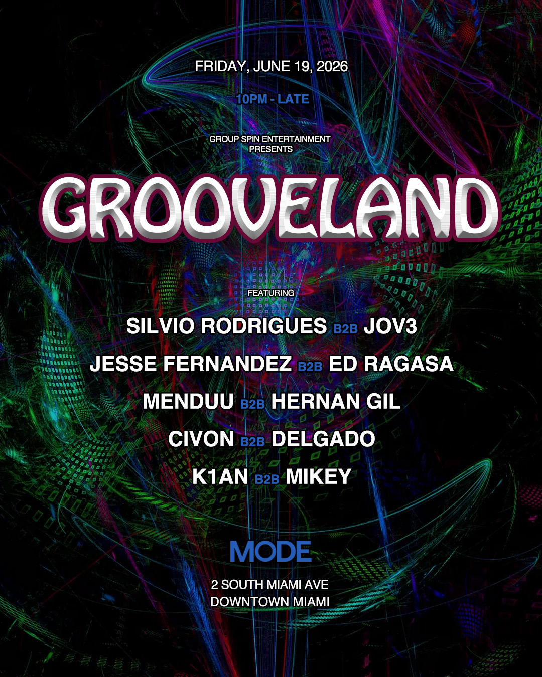 Grooveland Event